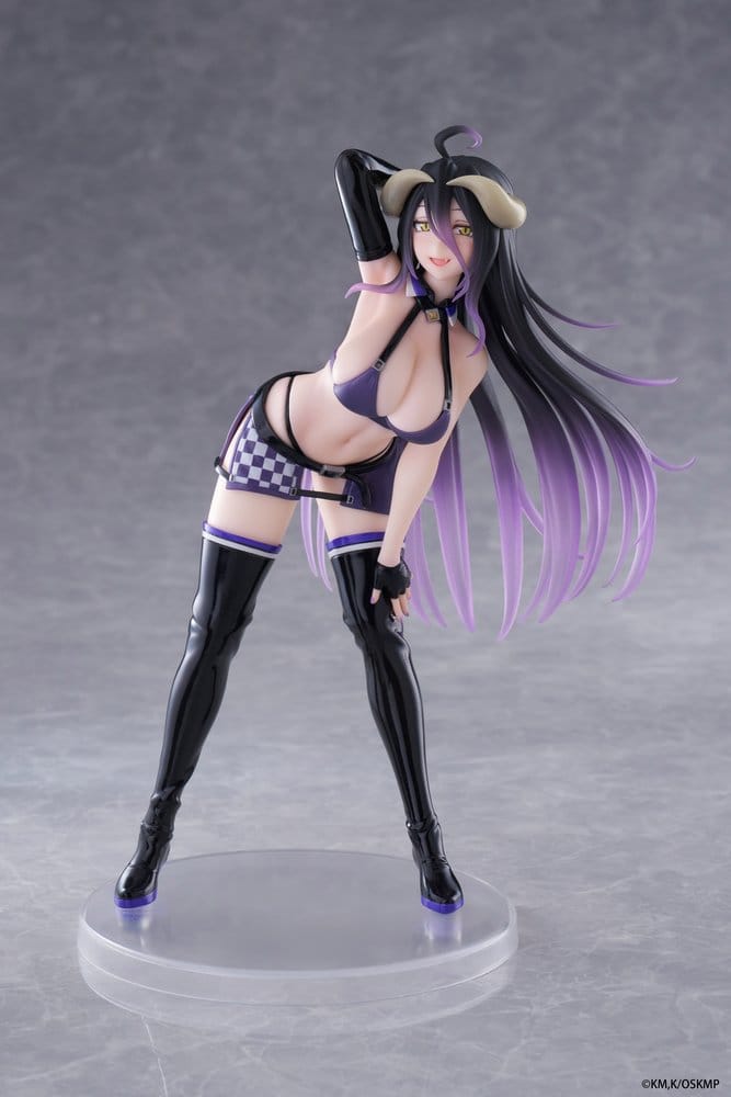 Taito Overlord Coreful PVC Statue Albedo Grid Girl 18 cm