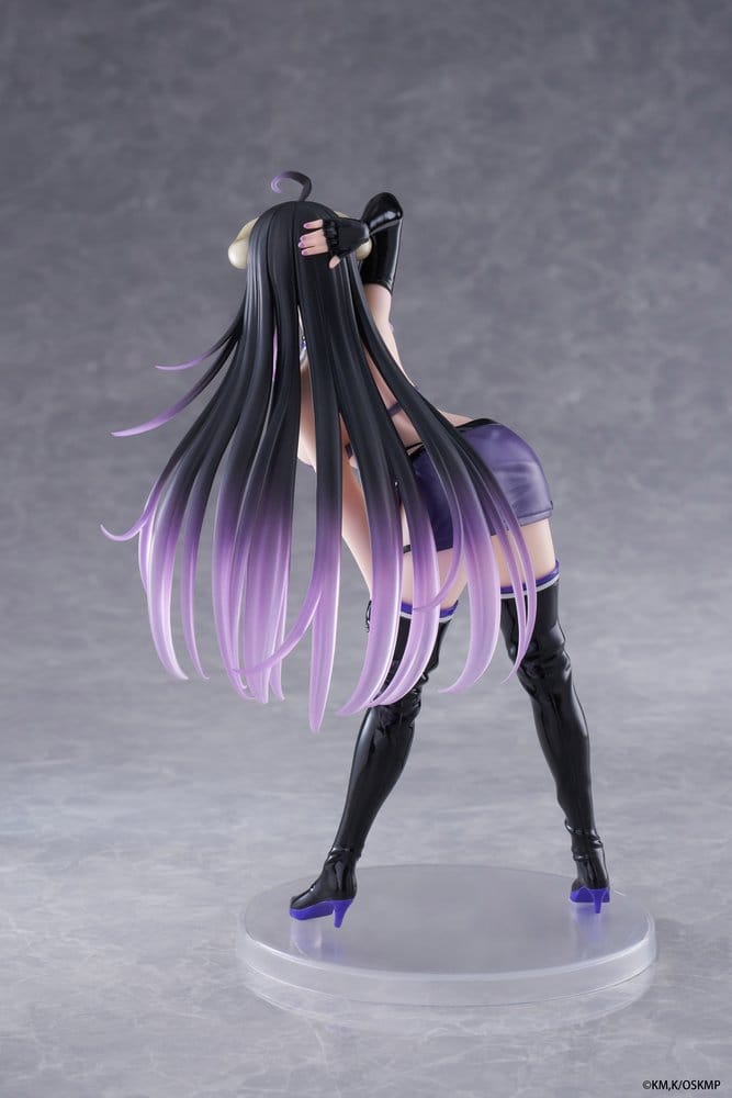 Taito Overlord Coreful PVC Statue Albedo Grid Girl 18 cm