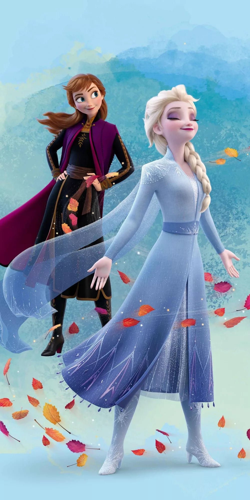 Badetuch Disney Die Eiskönigin 70x140 cm von diliras.com | Dein Shop für Strandtücher