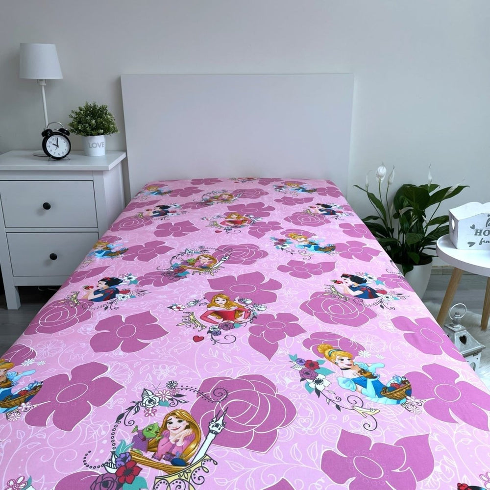 Disney Princess Spannleintuch von diliras.com | Dein Shop für Bettlaken 90x200 cm