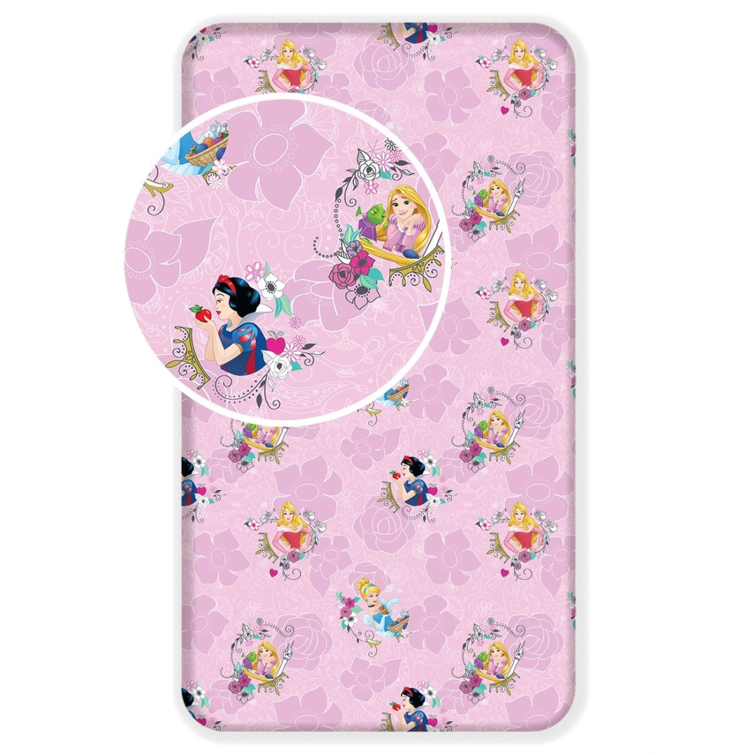 Disney Princess Spannleintuch von diliras.com | Dein Shop für Bettlaken 90x200 cm