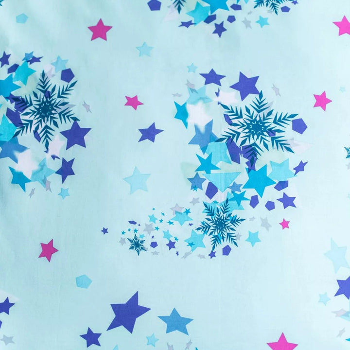Kinderbettwäsche Die Eiskönigin mit Leuchteffekt 140x200, 70x90 cm, 100% Baumwolle von diliras.com | Dein Shop für Bettwäsche Kinder