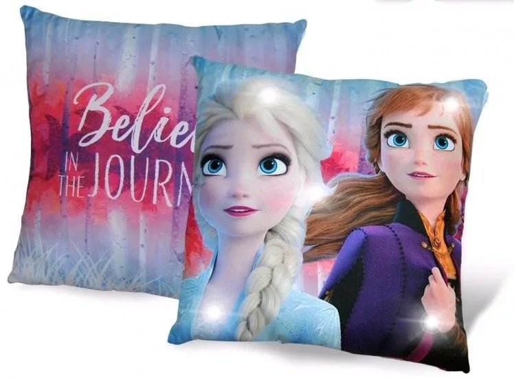LED Kissen Disney Die Eiskönigin 40x40 cm von diliras.com | Dein Shop für Kopfkissen