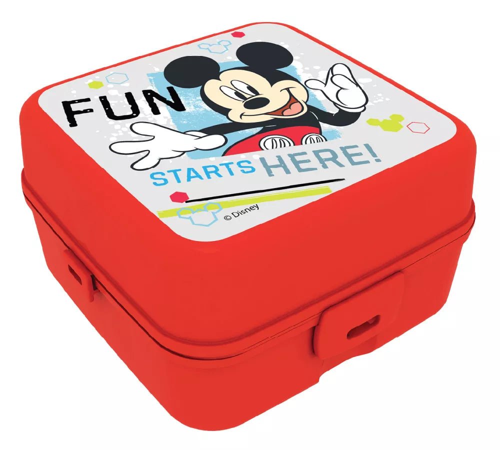 Mickey Mouse Trinkflasche & Brotdose Set von diliras.com | Dein Shop für Trinkflasche & Brotdosen