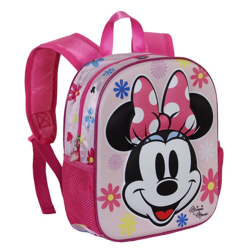 Minnie Mouse Rucksack 3D für Kindergarten 31cm von diliras.com | Dein Shop für Kinderrucksäcke