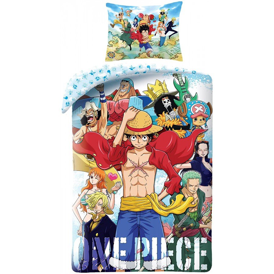 One Piece Bettwäsche 140x200 + 70x90 cm von diliras.com | Dein Shop für Kinderbettwäsche